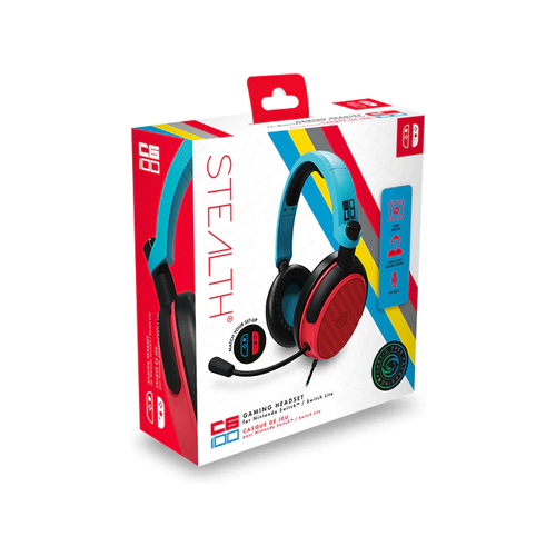Stealth Multiformat Stereo Gaming Headset - C6-100 Blue & Red (Photo: 2)